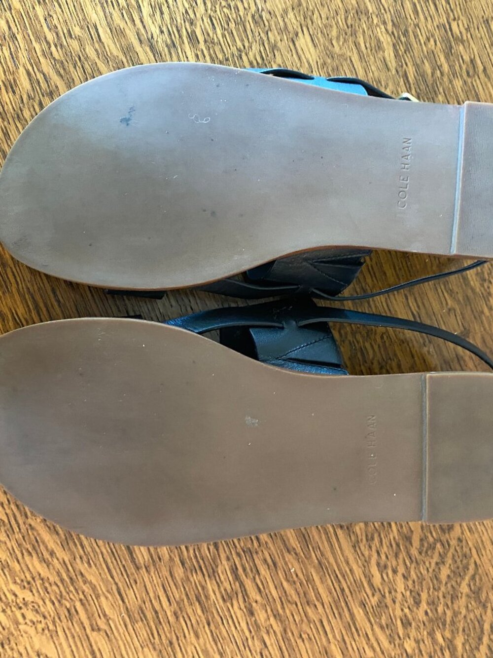 Cole Haan flat sandals, size 8.5 - Picture 4 of 4